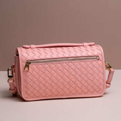 Túi Chub Da Bò Pink