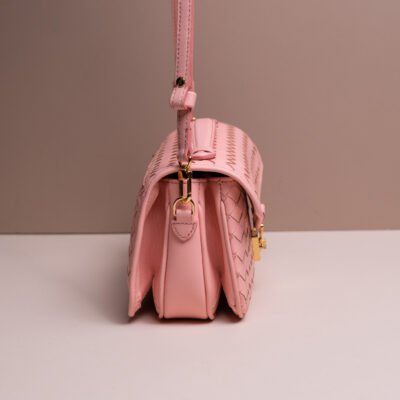 Túi Chub Da Bò Pink