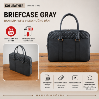 Bản Rập Briefcase Gray – PDF